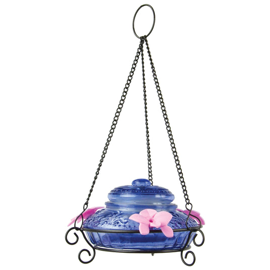 Illuminated Antique Top-Fill Hummingbird Feeder