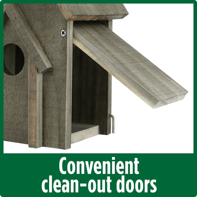 Load image into Gallery viewer, Country Bluebird House - Walnut