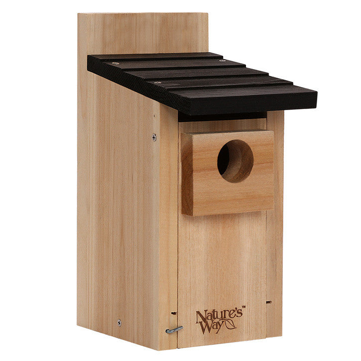 Load image into Gallery viewer, Nature's Way Bluebird Box House on white background