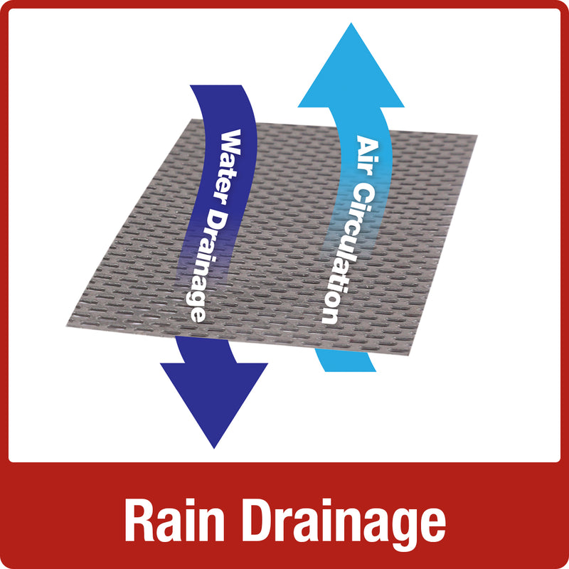 Load image into Gallery viewer, Demonstration of rain drainage and air circulation on Nature&#39;s Way cedar Hanging Platform bird Feeder
