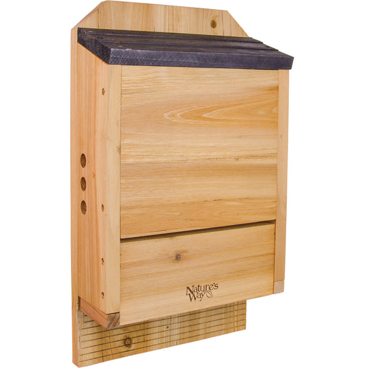 nature's way Cedar Triple Chamber Bat House