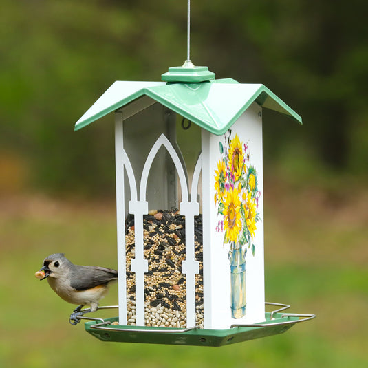 Country Cottage Gazebo Bird Feeder