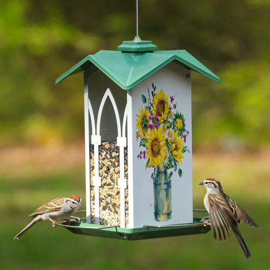 Country Cottage Gazebo Bird Feeder
