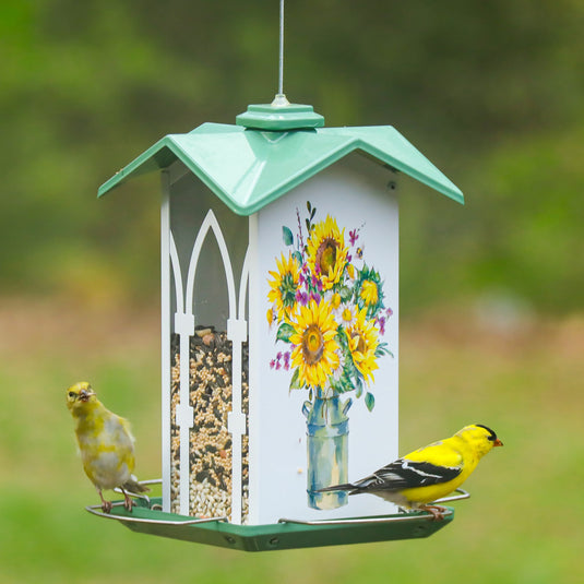 Country Cottage Gazebo Bird Feeder