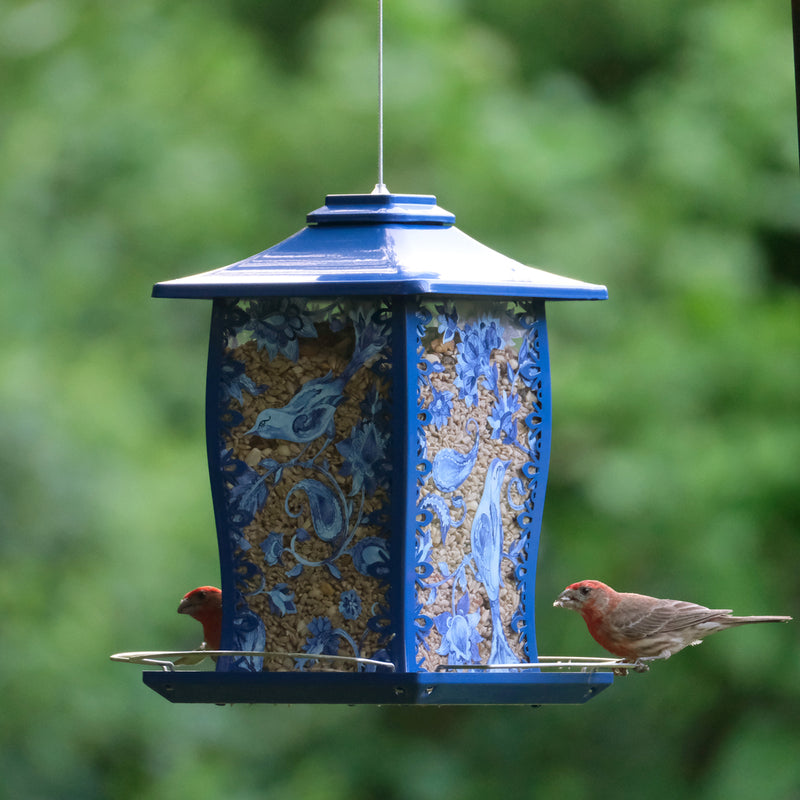 Load image into Gallery viewer, Paisley Sky Gazebo Bird Feeder (Model# GAZ-D2)
