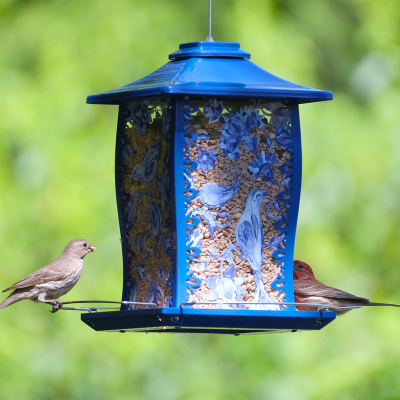 Load image into Gallery viewer, Paisley Sky Gazebo Bird Feeder