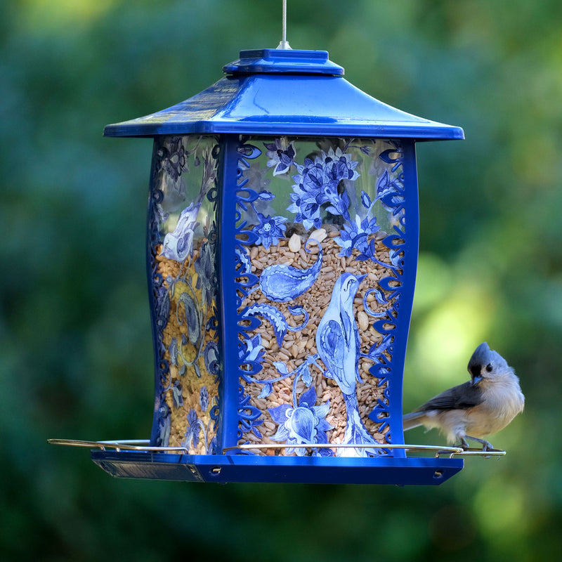 Load image into Gallery viewer, Paisley Sky Gazebo Bird Feeder (Model# GAZ-D2)
