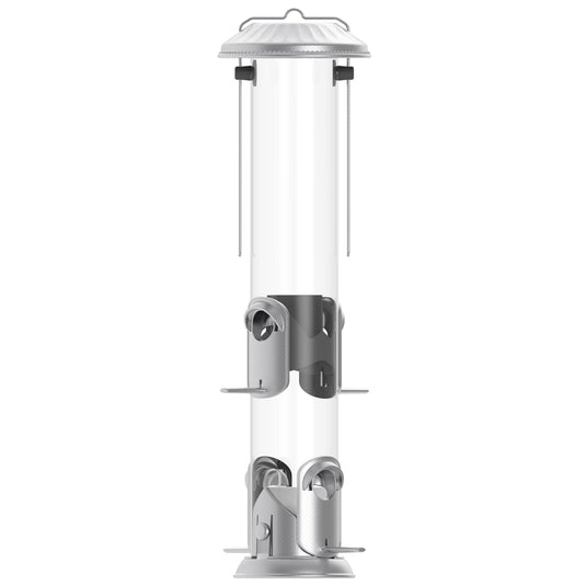 Deluxe Easy Clean Tube Feeder on white background