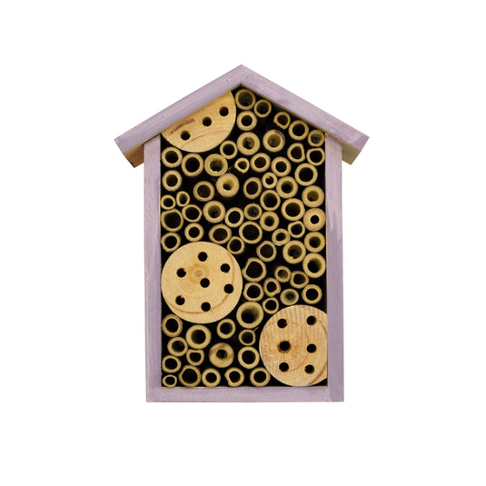 Better Gardens Bee House in purple