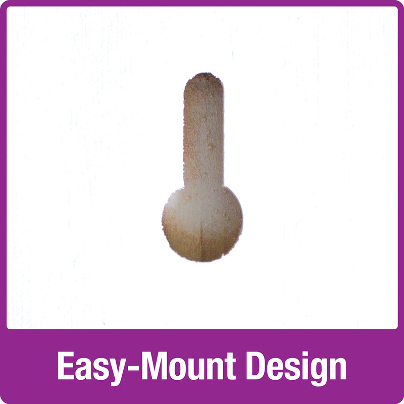 Load image into Gallery viewer, easy mount design on the Better Gardens Farmhouse Bee Home
