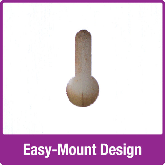 easy mount design on the Better Gardens Farmhouse Bee Home