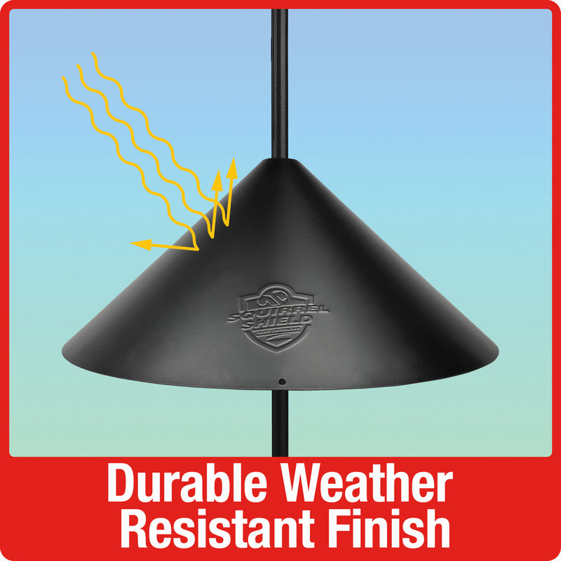 Load image into Gallery viewer, Squirrel Shield Wrap Around Metal Squirrel Baffle