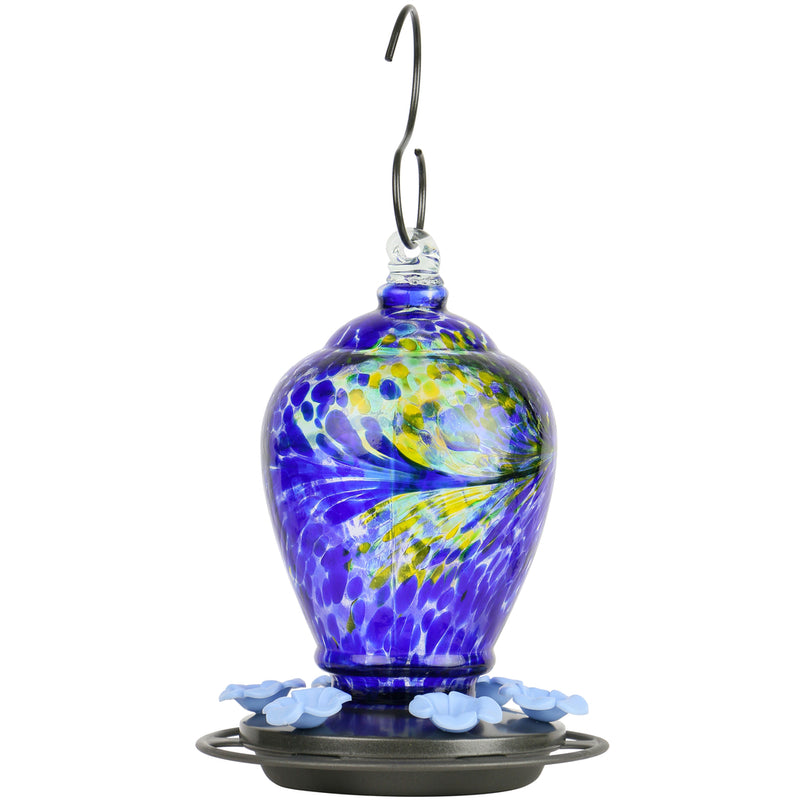 Load image into Gallery viewer, Artisan Gravity Hummingbird Feeder - Spring Rain