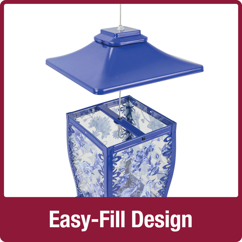 Load image into Gallery viewer, Paisley Sky Gazebo Bird Feeder