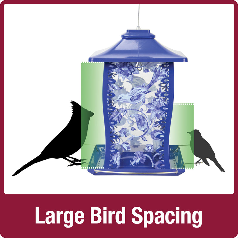 Load image into Gallery viewer, Paisley Sky Gazebo Bird Feeder