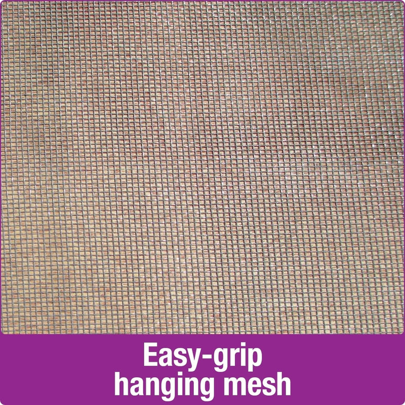 Load image into Gallery viewer, close up of easy grip hanging mesh on Nature's way Cedar Single Chamber Bat House