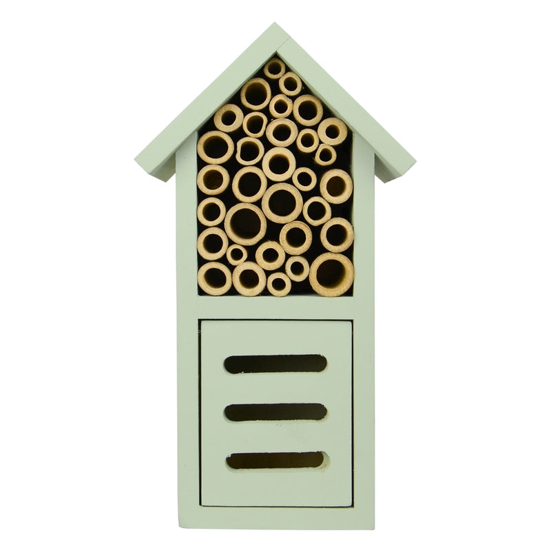 Load image into Gallery viewer, Better Gardens Dual-Chamber Beneficial Insect House in green