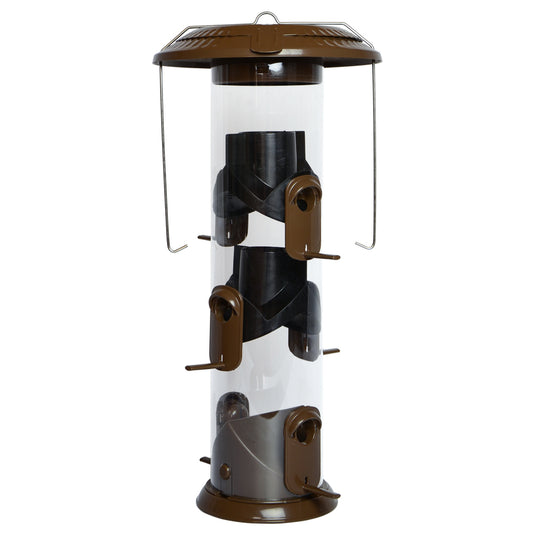 Wide Deluxe Funnel Flip-Top Tube Feeder (Model