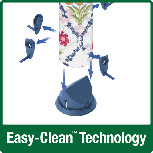 Garden Floral Easy Clean Feeder (Model