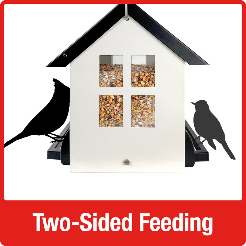 Load image into Gallery viewer, Squirrel Shield Hopper Feeder