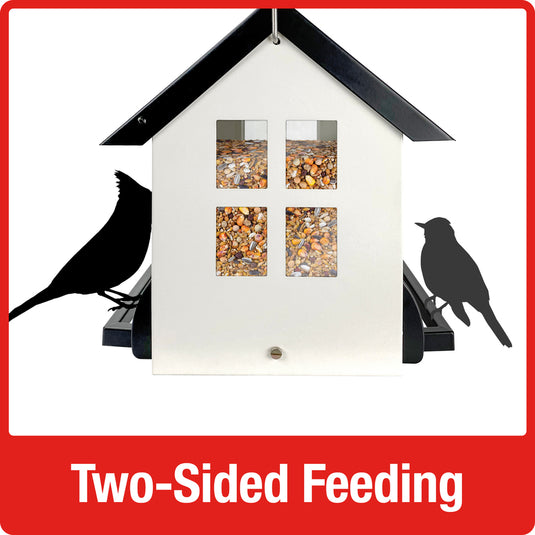 Squirrel Shield Hopper Feeder