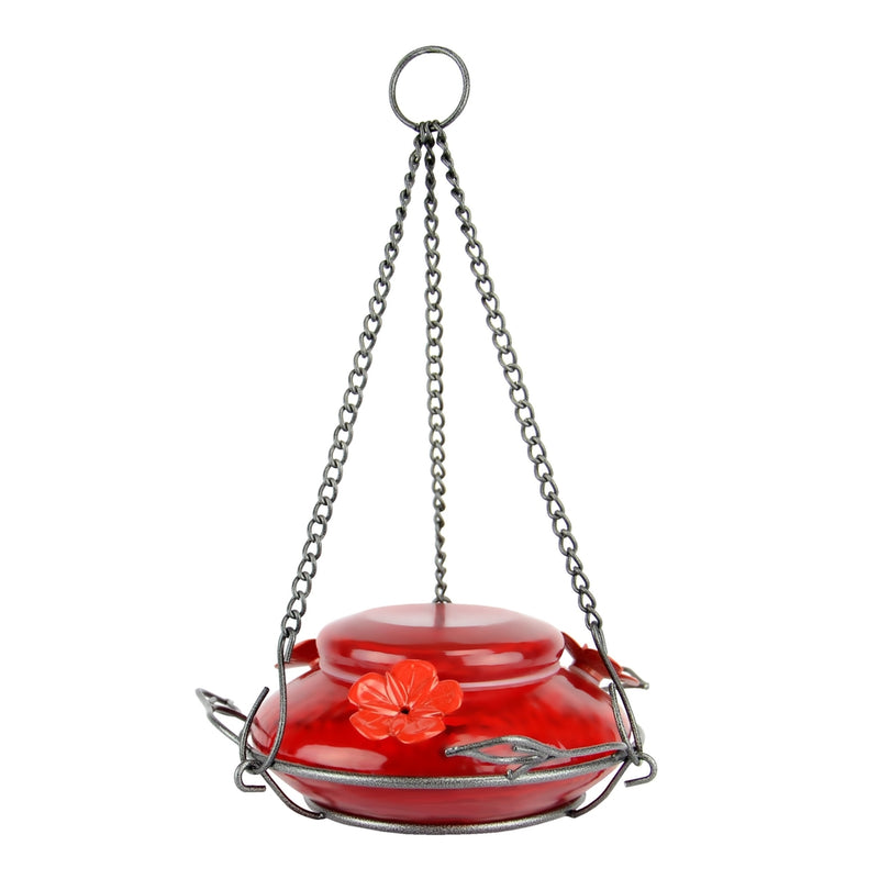 Load image into Gallery viewer, nature&#39;s way Modern Hummingbird Feeder - Solid Red
