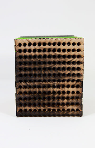 Load image into Gallery viewer, Summer Reusable Wood Trays for Leafcutter Bees
