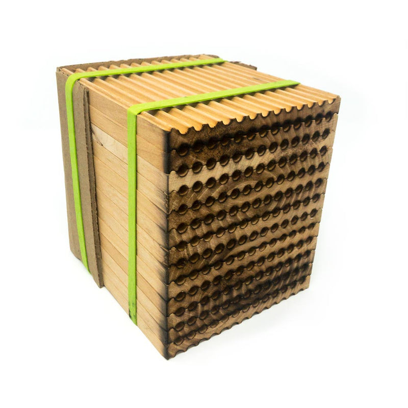 Load image into Gallery viewer, Summer Reusable Wood Trays for Leafcutter Bees
