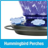 Artisan Gravity Hummingbird Feeder - Spring Rain (Model# AGF2)
