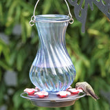Perfect Pitcher Antique Glass Gravity Hummingbird Feeder - 32 oz (Model# ANTGHF10)
