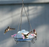 Illuminated Antique Top-Fill Hummingbird Feeder (Model# ANTHF2-I)