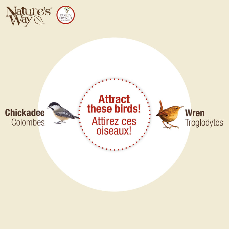 Load image into Gallery viewer, Traditional Cedar Wren House with Clean-Out Door
