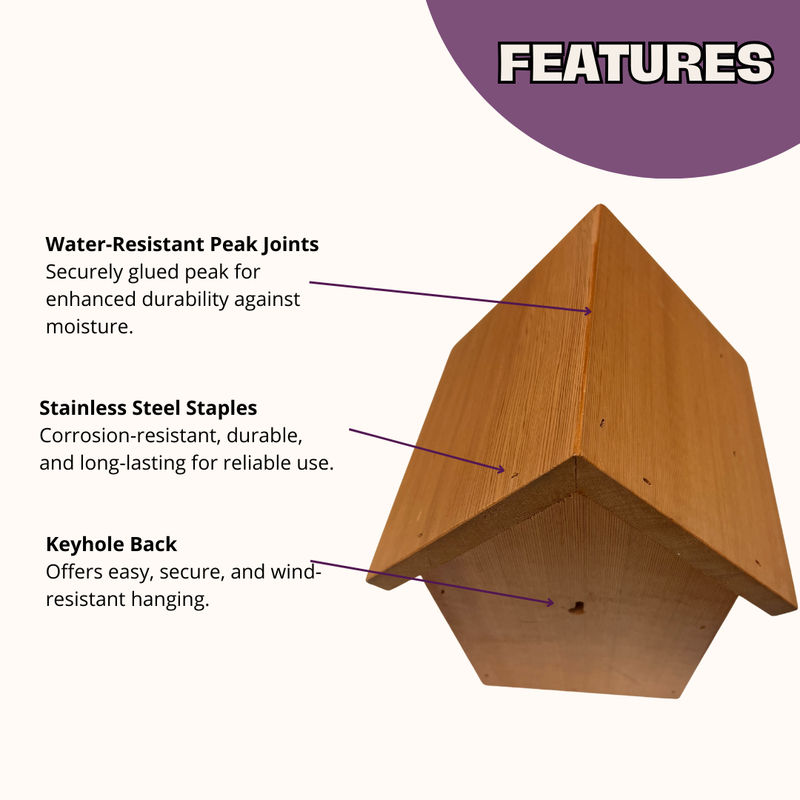 Load image into Gallery viewer, Chalet Cedar Bee House
