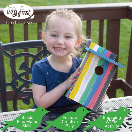 My First™ Build-It-Together Bird House w/ Viewing Window