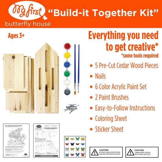 My First™ Build-It-Together Butterfly House