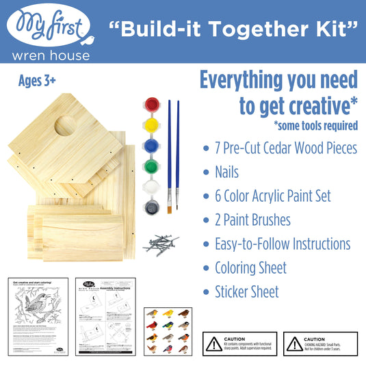 My First™ Build-It-Together Wren House