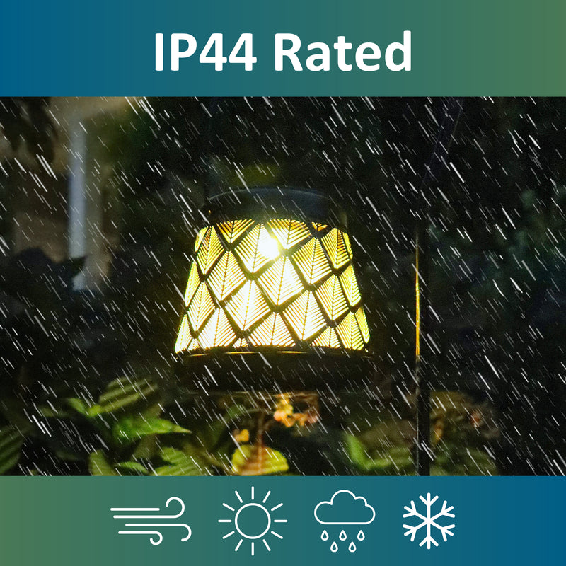 Load image into Gallery viewer, Solar LED Stake Lantern with Shepherd Hook
