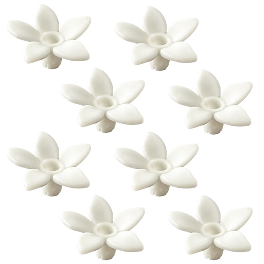Set of 8 Replacement Flower Ports with Built‑In Bee Guards – For OFG2 Orange Blossom Oriole Feeder