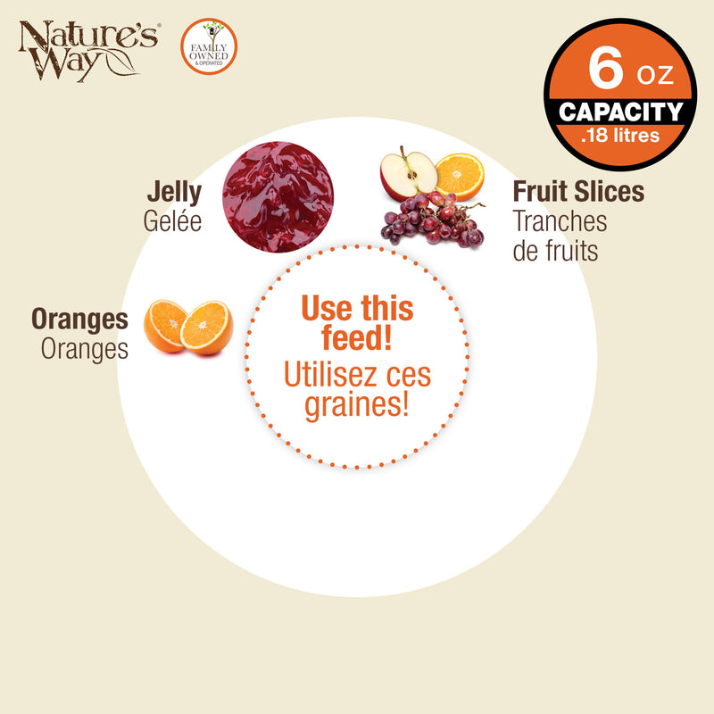 Load image into Gallery viewer, Wire and Glass Oriole Feeder W/ Protective Baffle
