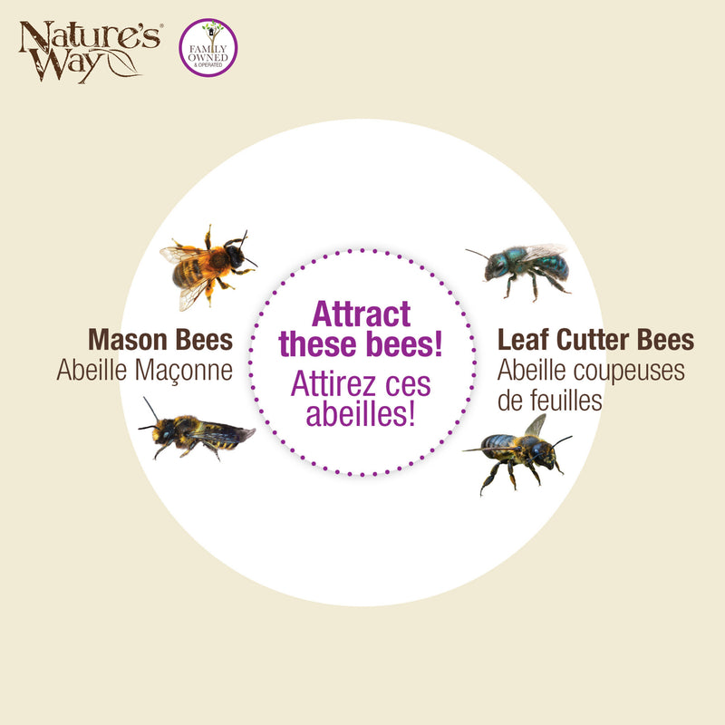 Load image into Gallery viewer, Better Gardens Pollinator House - Purple
