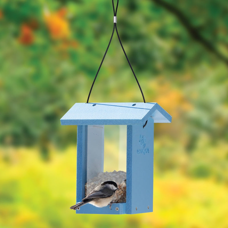 Load image into Gallery viewer, Tasty Tidbit Recycled Plastic Bird Feeder

