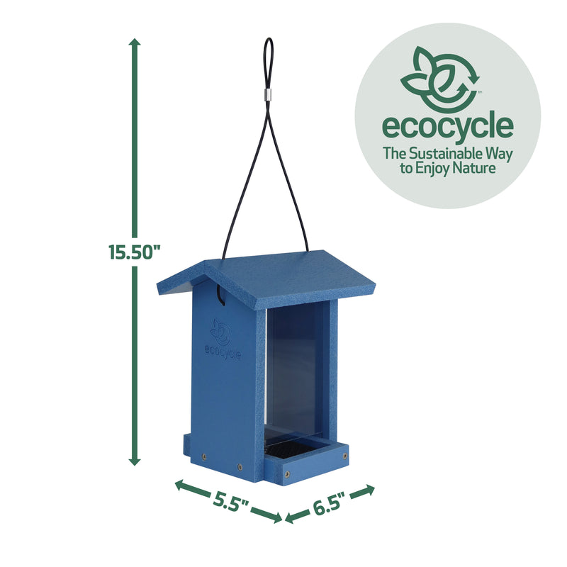 Load image into Gallery viewer, Tasty Tidbit Recycled Plastic Bird Feeder
