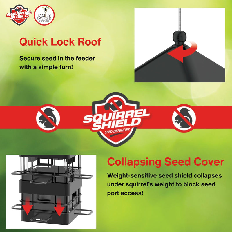 Load image into Gallery viewer, Squirrel Shield Advantage Cage Feeder
