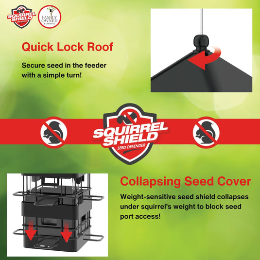 Squirrel Shield Advantage Cage Feeder