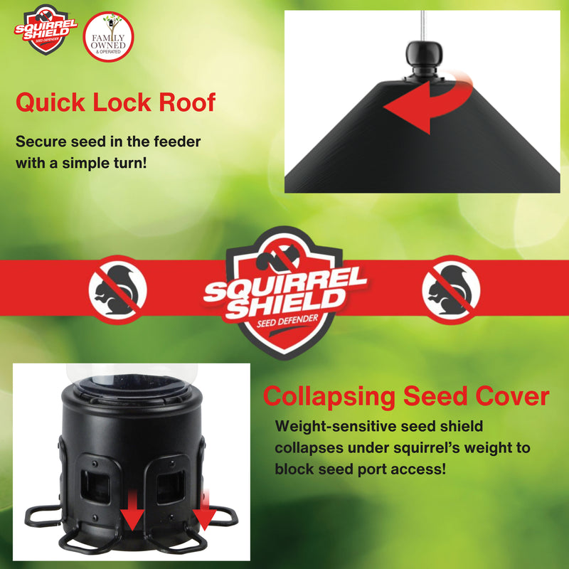 Load image into Gallery viewer, Squirrel Shield Pro Tube Feeder
