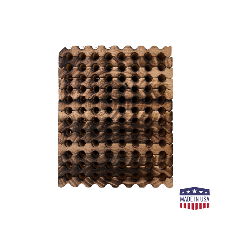 Load image into Gallery viewer, Spring Reusable Wood Trays for Mason Bees - 8mm
