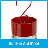 Charming Cherry Gravity Hummingbird Feeder - 13 oz (Model# TGF3)
