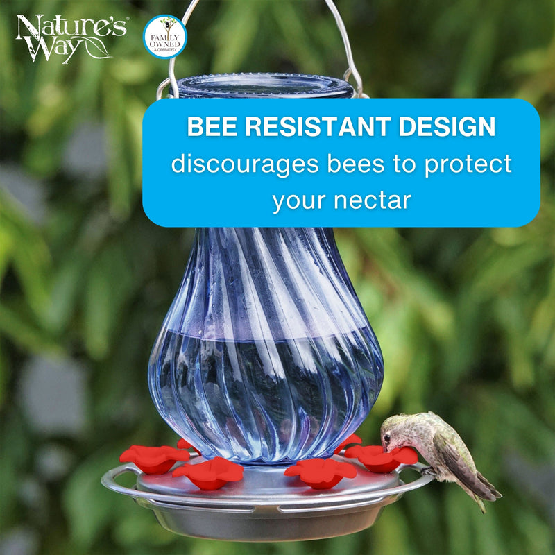 Load image into Gallery viewer, Red Tulip Hummingbird Feeder Replacement Flowers w/ Cleaning Brush, 9 ct
