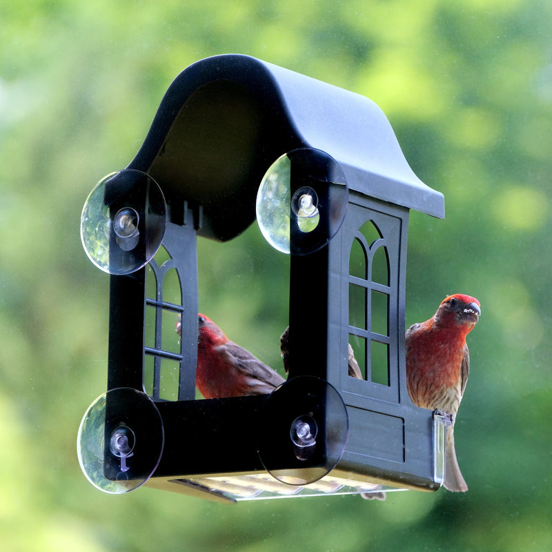 Load image into Gallery viewer, Garden View Window Bird Feeder
