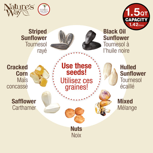 Cedar Hanging Platform Feeder